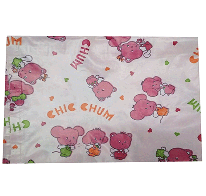 love baby soft bed sheet plastic - pink